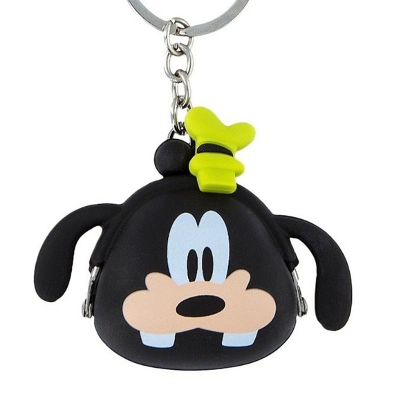 DISNEY PARKS GOOFY COIN PURSE KEYCHAIN - Picture 2 of 4